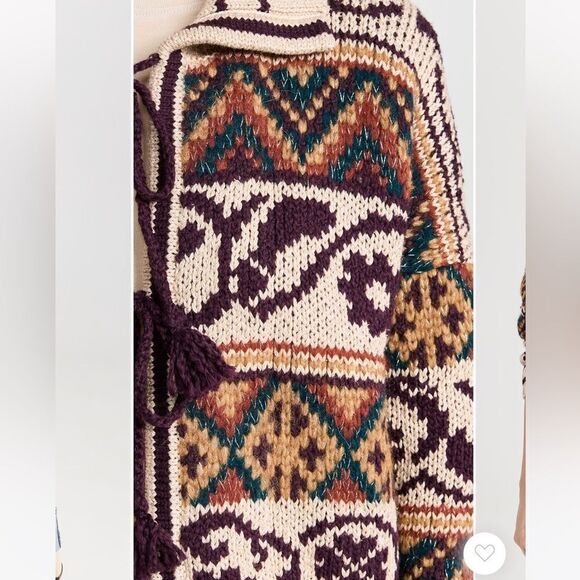 MOTHER The Family Ties Cardigan NWT - Picture 9 of 15